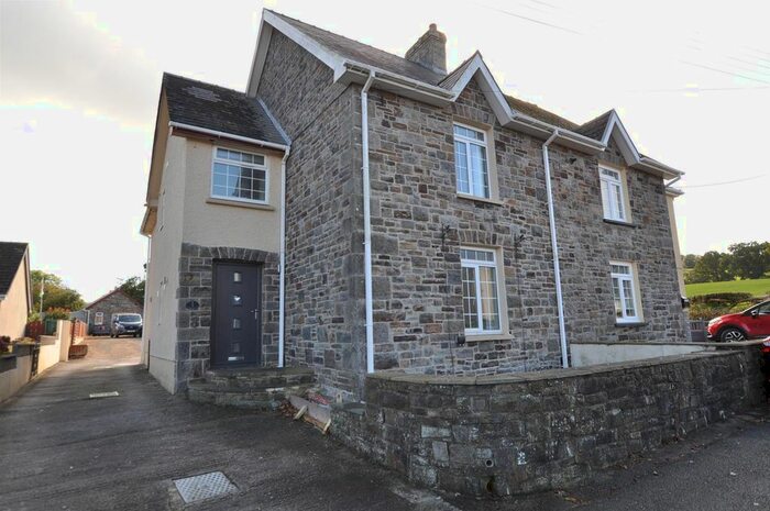 4 Bedroom Semi-Detached House For Sale In Velfrey Road, Whitland, SA34