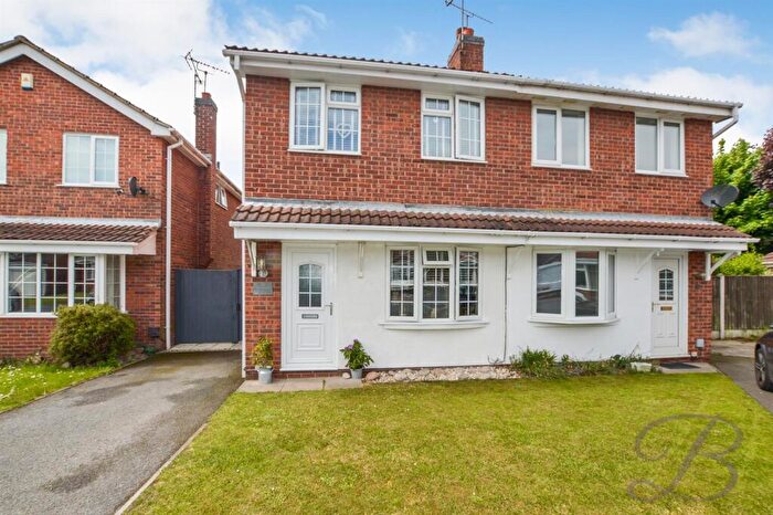 2 Bedroom Semi-Detached House For Sale In The Heathers, Boughton, Newark, NG22