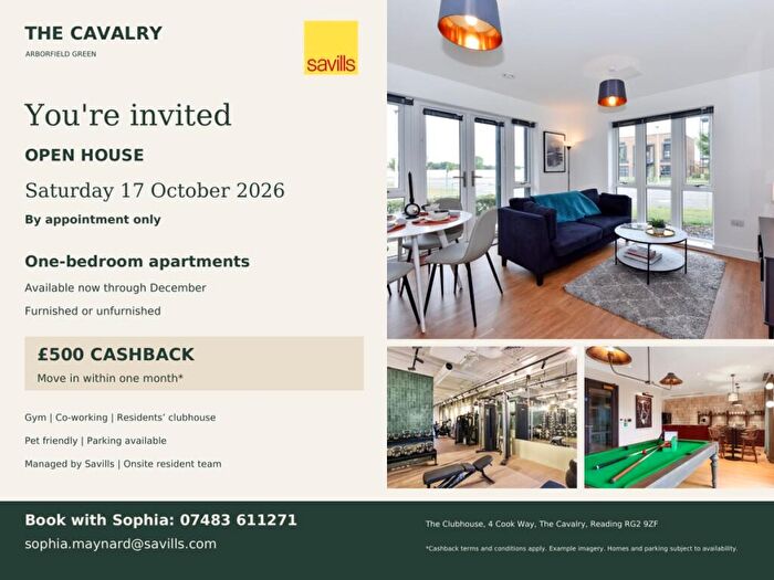 1 Bedroom Flat To Rent In The Cavalry, Millard Place, RG2