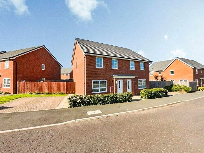 3 Bedroom Semi-Detached House For Sale In Bowyer Way, Morpeth, NE61