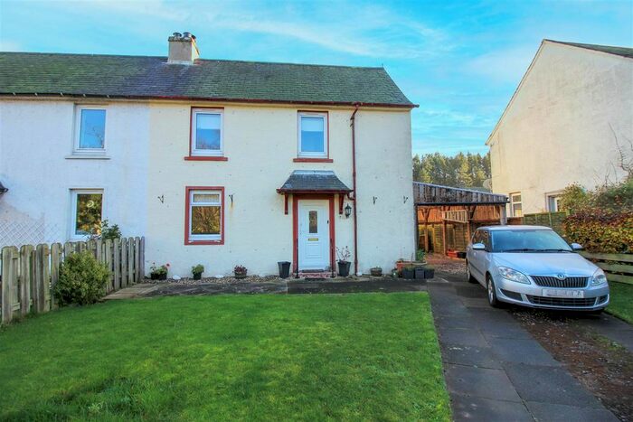 2 Bedroom Semi-Detached House For Sale In Wauchope Road, Bonchester Bridge, Hawick, TD9