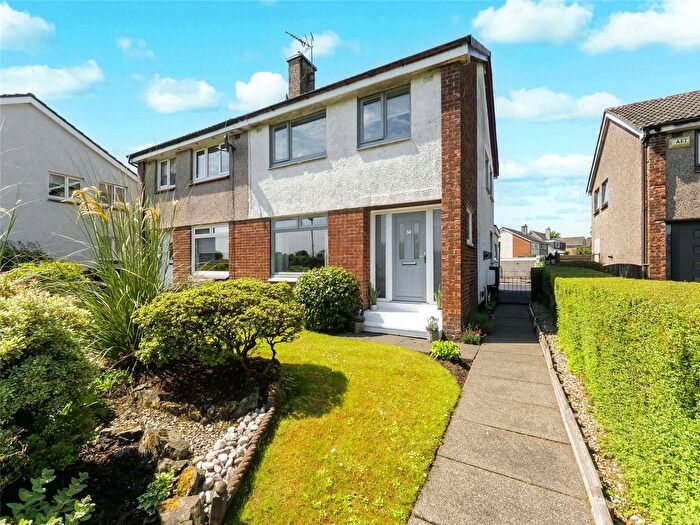 3 Bedroom Semi-Detached House For Sale In Crummock Gardens, Beith, North Ayrshire, KA15