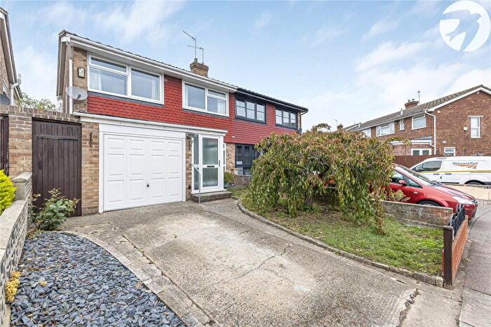 3 Bedroom Semi-Detached House For Sale In Canterbury Close, Dartford, Kent, DA1