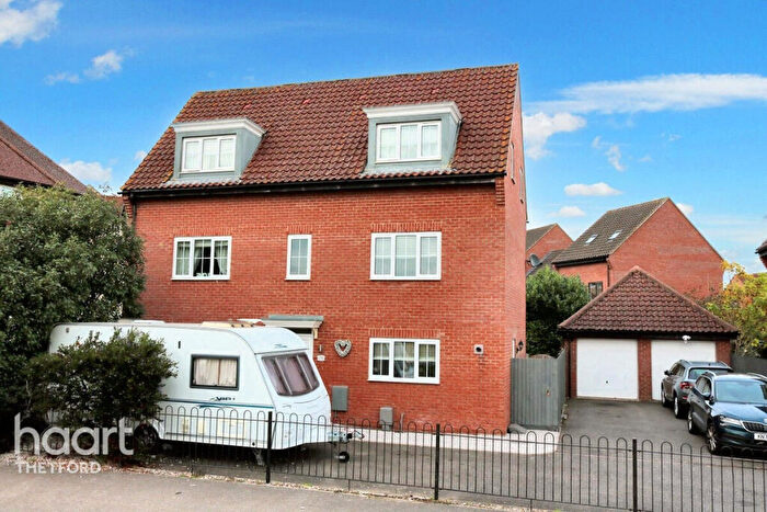 5 Bedroom Detached House For Sale In Charlock Road, Thetford, IP24