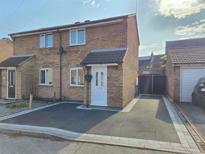 2 Bedroom Semi-Detached House For Sale In Hall Street, Ibstock, Leicestershire, LE67