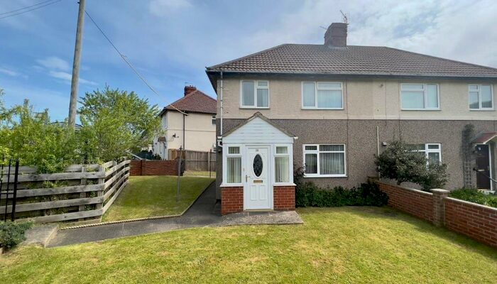 3 Bedroom Semi-Detached House For Sale In Hawthorn Crescent, Quarrington Hill, Durham, DH6