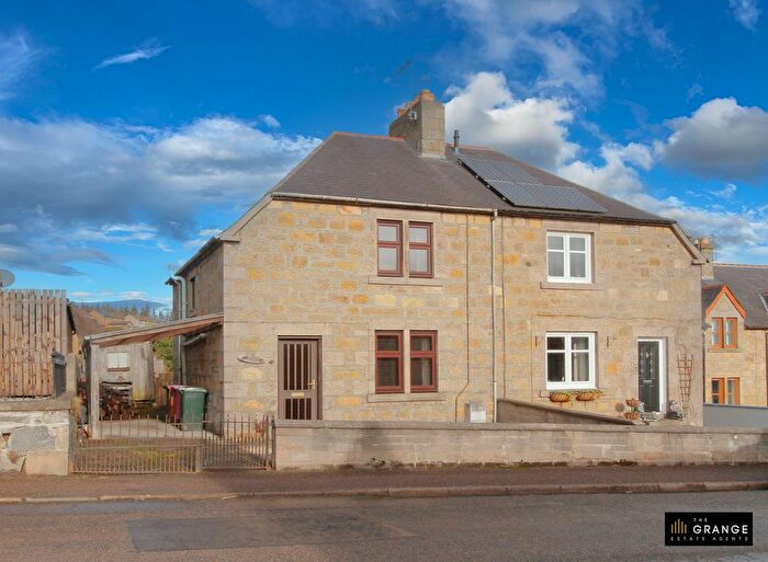 3 Bedroom Semi-Detached House For Sale In Tininver Street, Dufftown, AB55