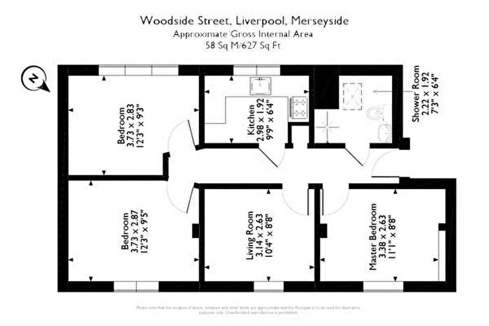 1 Bedroom Flat To Rent In Wood Side Street, Liverpool, L7