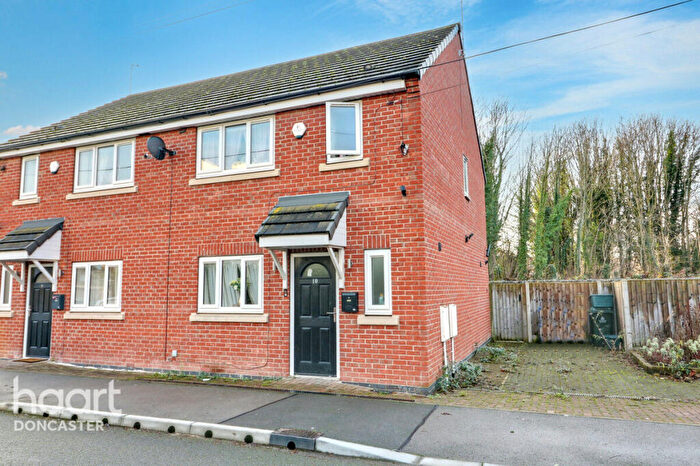 3 Bedroom Semi-Detached House For Sale In Railway Court, Thompson Terrace, Askern, Doncaster, DN6