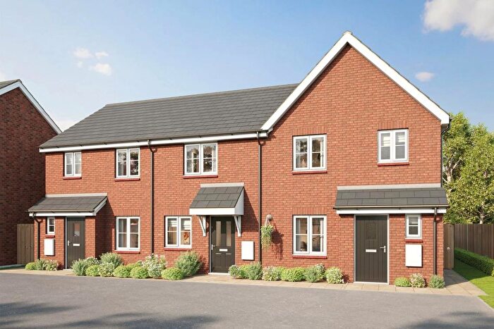 3 Bedroom End Of Terrace House For Sale In "Cornwood" At Hampton Drive, Market Drayton, TF9