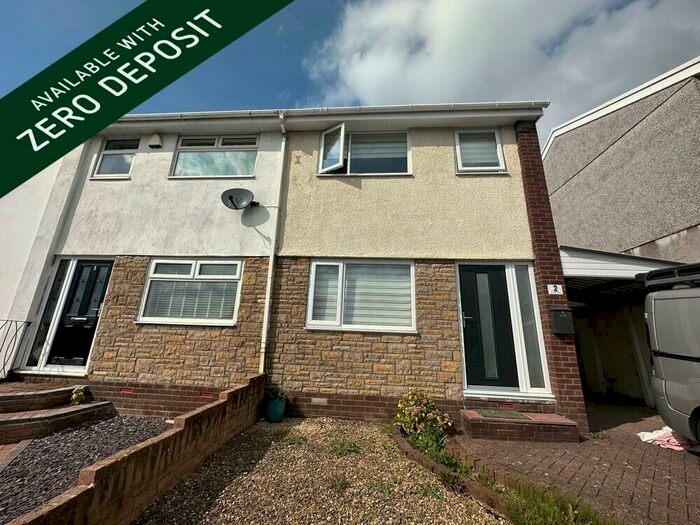 2 Bedroom Semi-Detached House To Rent In Foel View Close, Llantwit Fardre, Pontypridd, CF38