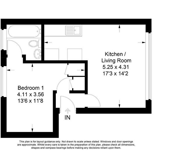 1 Bedroom Flat To Rent In Berners Way, Broxbourne, EN10