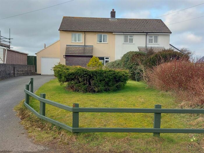 3 Bedroom Semi-Detached House For Sale In Penlan, Roch Road, Hayscastle, SA62