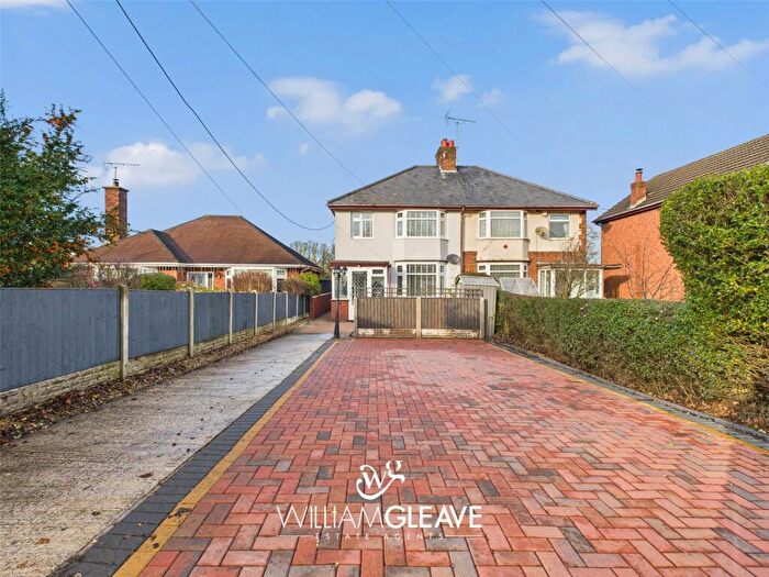 3 Bedroom Semi-Detached House For Sale In Mold Road, Alltami, Mold, Flintshire, CH7