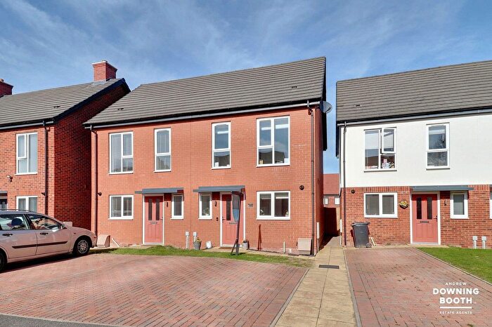 2 Bedroom Semi-Detached House For Sale In Baker Drive, Fradley, Lichfield, WS13