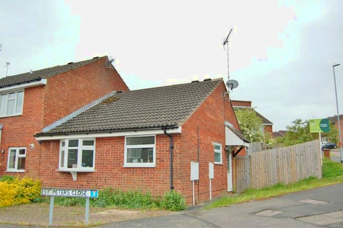 2 Bedroom Semi-Detached Bungalow To Rent In Balliol Road, Daventry, Northamptonshire, NN11