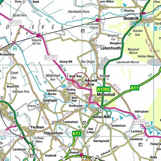 2 Bedroom Bungalow To Rent In Aspal Hall Road, Beck Row, Bury St. Edmunds, Suffolk, IP28