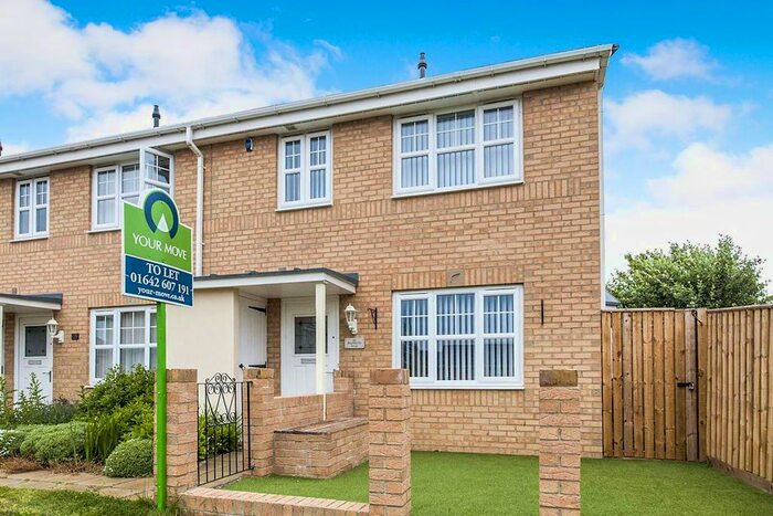 2 Bedroom Terraced House To Rent In Bourneville Drive, Stockton-On-Tees, Cleveland, TS19