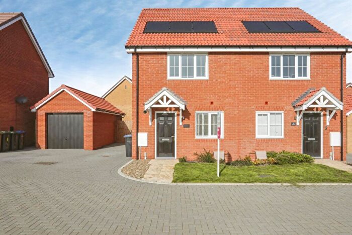 2 Bedroom Semi Detached House For Sale In Chinery Way, Thurston, Bury St. Edmunds, IP31