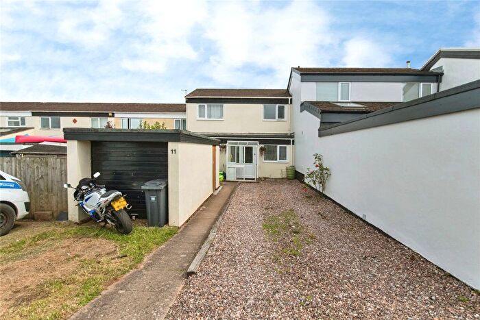 3 Bedroom Terraced House For Sale In Elm Close, Broadclyst, Exeter, Devon, EX5