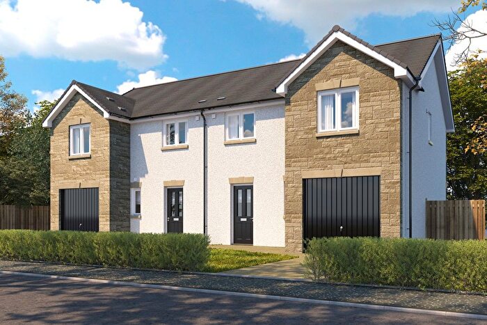 3 Bedroom Semi-detached House For Sale In "The Chalmers - Plot " At Milton Bridge, Penicuik, EH26