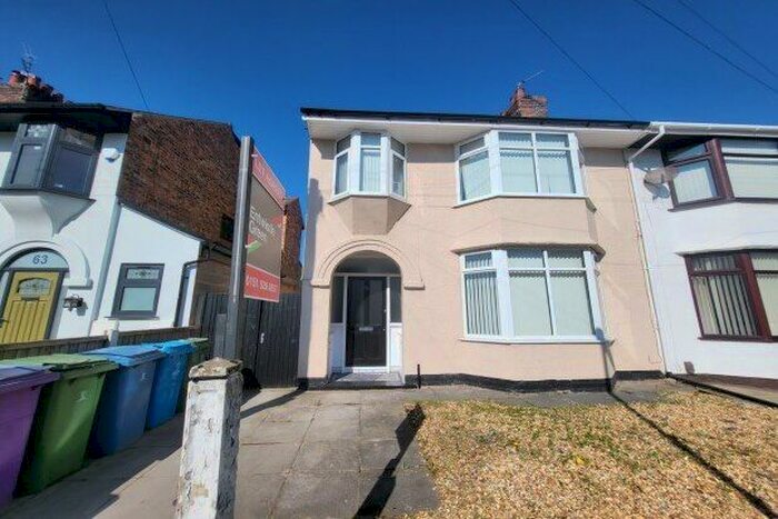 3 Bedroom Semi-Detached House To Rent In Crescent Road, Liverpool, L9