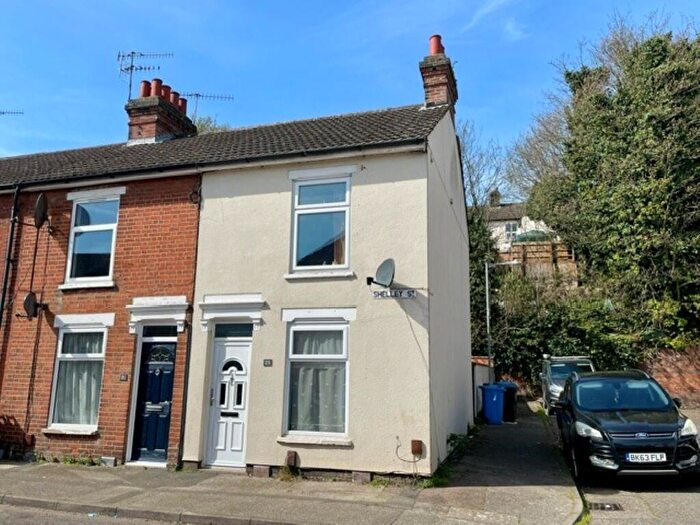 2 Bedroom End Of Terrace House For Sale In Shelley Street, Ipswich, Suffolk, IP2