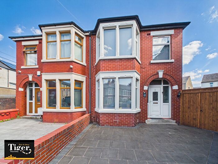 3 Bedroom Semi Detached House For Sale In Arkholme Avenue, Blackpool, FY1