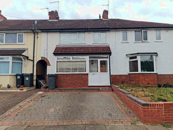 3 Bedroom Terraced House To Rent In Cotford Road, Maypole, Birmingham, B14