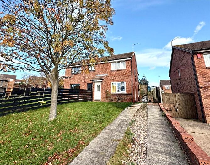 2 Bedroom Semi-Detached House To Rent In Lynmouth Drive, Ilkeston, Derbyshire, DE7