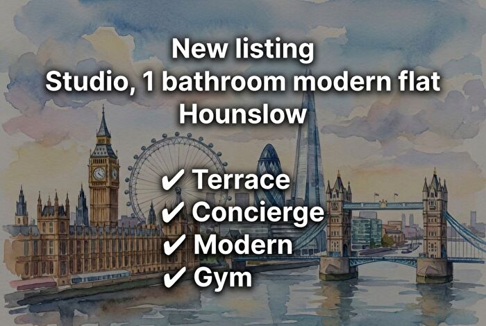 Studio To Rent In Victoria Road, Feltham, TW13