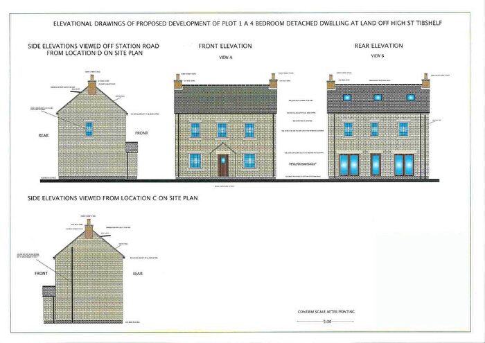 Land For Sale In High Street, Tibshelf, Alfreton, Derbyshire, DE55