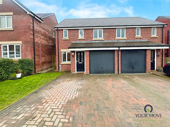 3 Bedroom Semi Detached House For Sale In Spring Meadows, Darwen, Lancashire, BB3