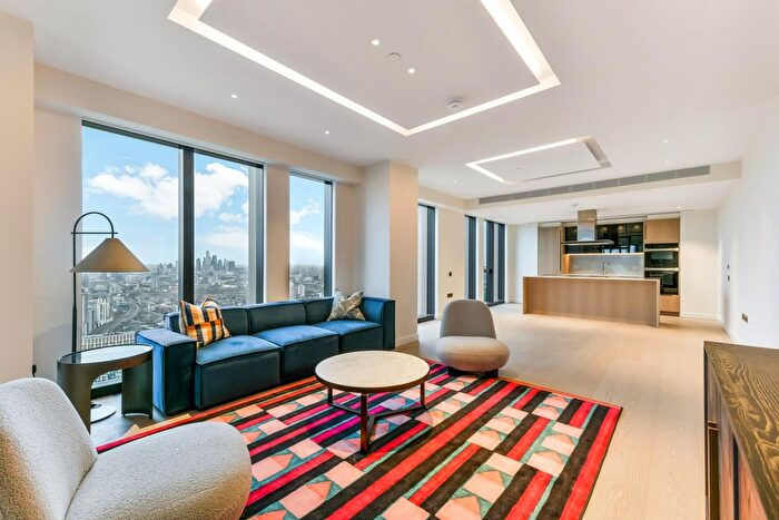 3 Bedroom Flat To Rent In River Park Tower, Nine Elms Lane, London, SW8