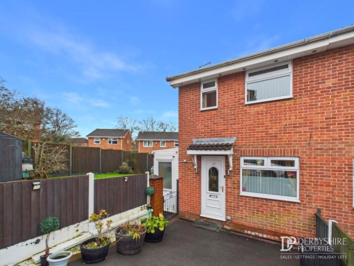 2 Bedroom Semi Detached House For Sale In Ashcombe Gardens, Oakwood, Derby, DE21