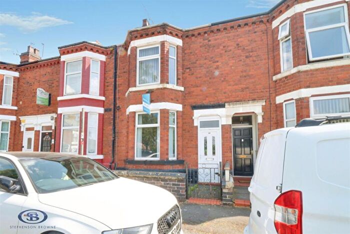 3 Bedroom Terraced House For Sale In Furnival Street, Crewe, CW2