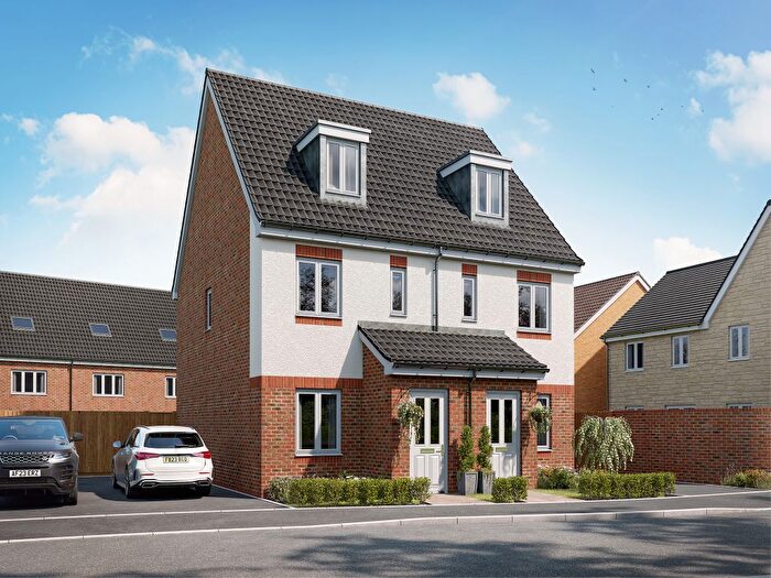3 Bedroom Terraced House For Sale In "The Saunton" At Elizabeth Way, Trowbridge, Wiltshire, BA14