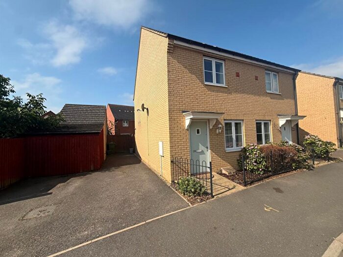2 Bedroom Semi Detached House For Sale In Apollo Avenue, Peterborough, PE2