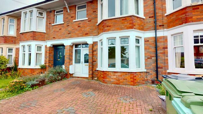 3 Bedroom Terraced House To Rent In Porthamal Road, Rhiwbina, Cardiff, CF14