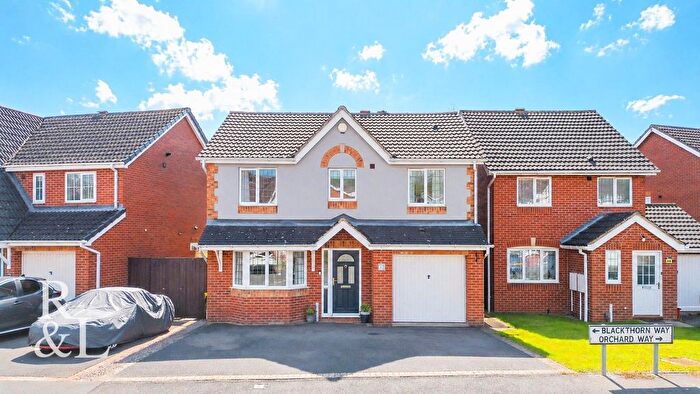 4 Bedroom Detached House For Sale In Blackthorn Way, Measham, DE12