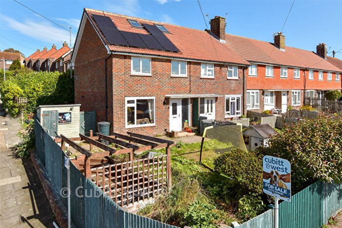 3 Bedroom End Of Terrace House For Sale In Langley Crescent, Woodingdean, Brighton, East Sussex, BN2