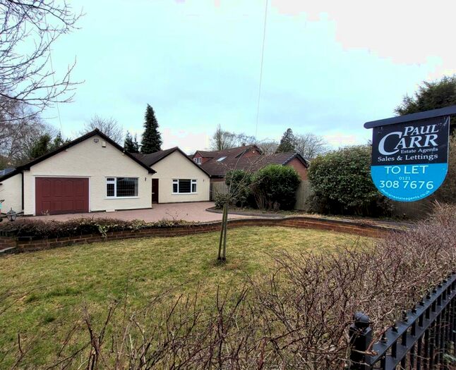 3 Bedroom Bungalow To Rent In Leslie Road, Streetly, Sutton Coldfield, B74