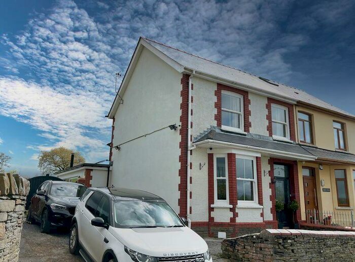 3 Bedroom Semi-Detached House For Sale In Dan Y Twyn, Black Road, Pen-y-Coedcae, Upper Church Village, Pontypridd, CF37