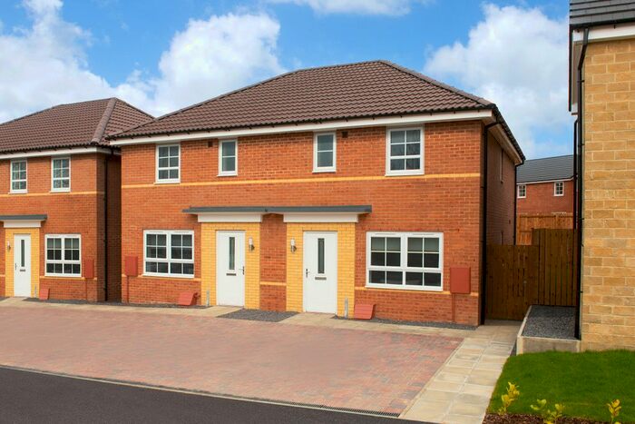 3 Bedroom Semi-detached House For Sale In "Ellerton" At Swan Close, Hebburn, NE31