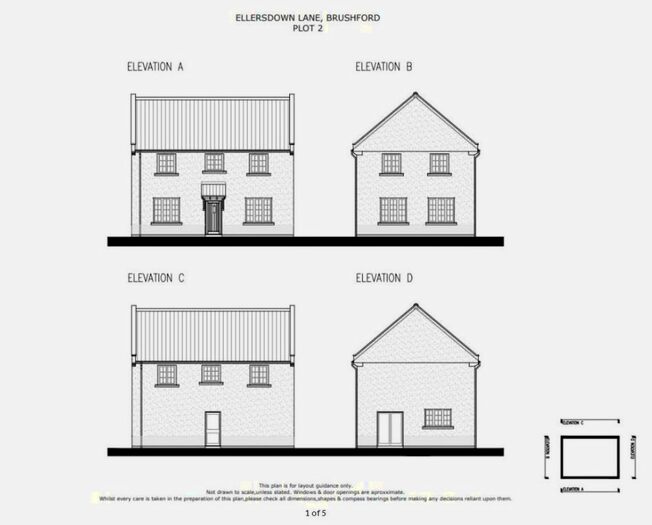 4 Bedroom Detached House For Sale In Plot Brushford, Dulverton, Somerset, Somerset, TA22