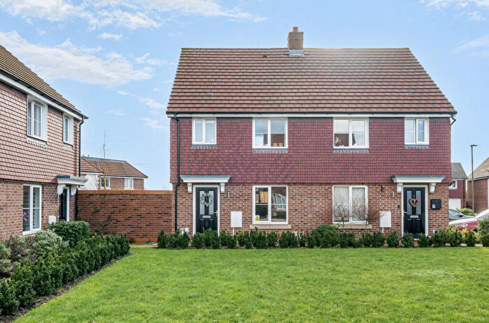 2 Bedroom Semi Detached House For Sale In Bartlett Avenue, Badshot Lea, Farnham, Surrey, GU9
