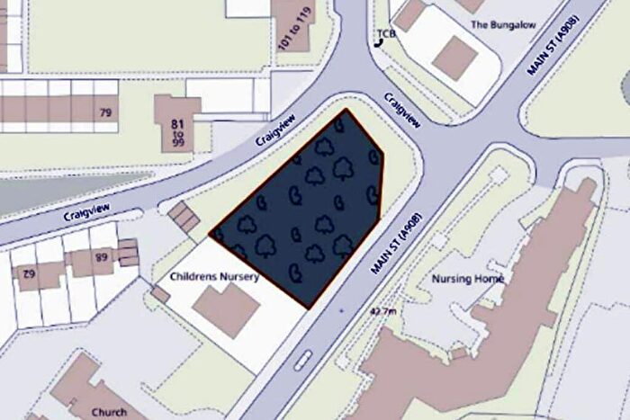 Land For Sale In , Plot At Main Street, Sauchie, Alloa, Clackmannansire, FK10