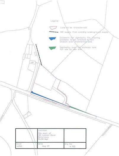 Building Plots For Sale In Freehold Building Site, M East Of, Lackan Road, Banbridge, BT32