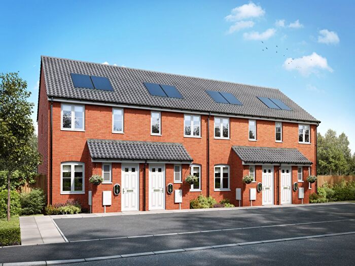 2 Bedroom Terraced House For Sale In "The Alnwick" At Compass Point, Market Harborough, LE16