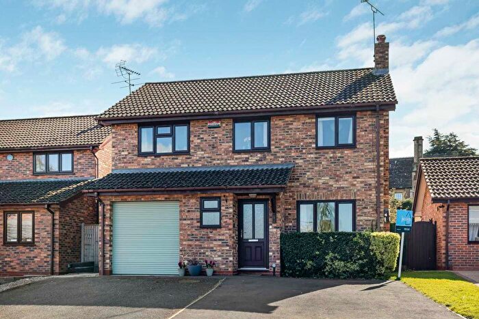 Detached House For Sale In Woodfen Crescent, Leominster, Herefordshire, HR6